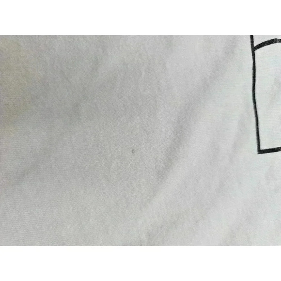 Vtg 90s STL Zoo Men's Size 2XL White T-Shirt - Picture 6 of 8